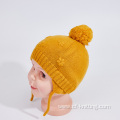 Winter knitted hat for baby